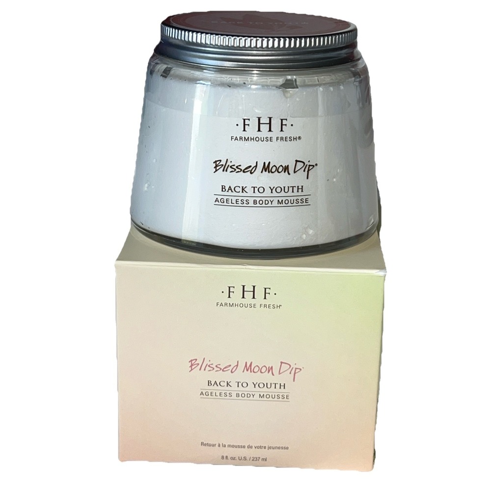 FarmHouse Fresh Velvet Moon Dip Back To Youth Ageless Body Mousse 8 fl. oz.